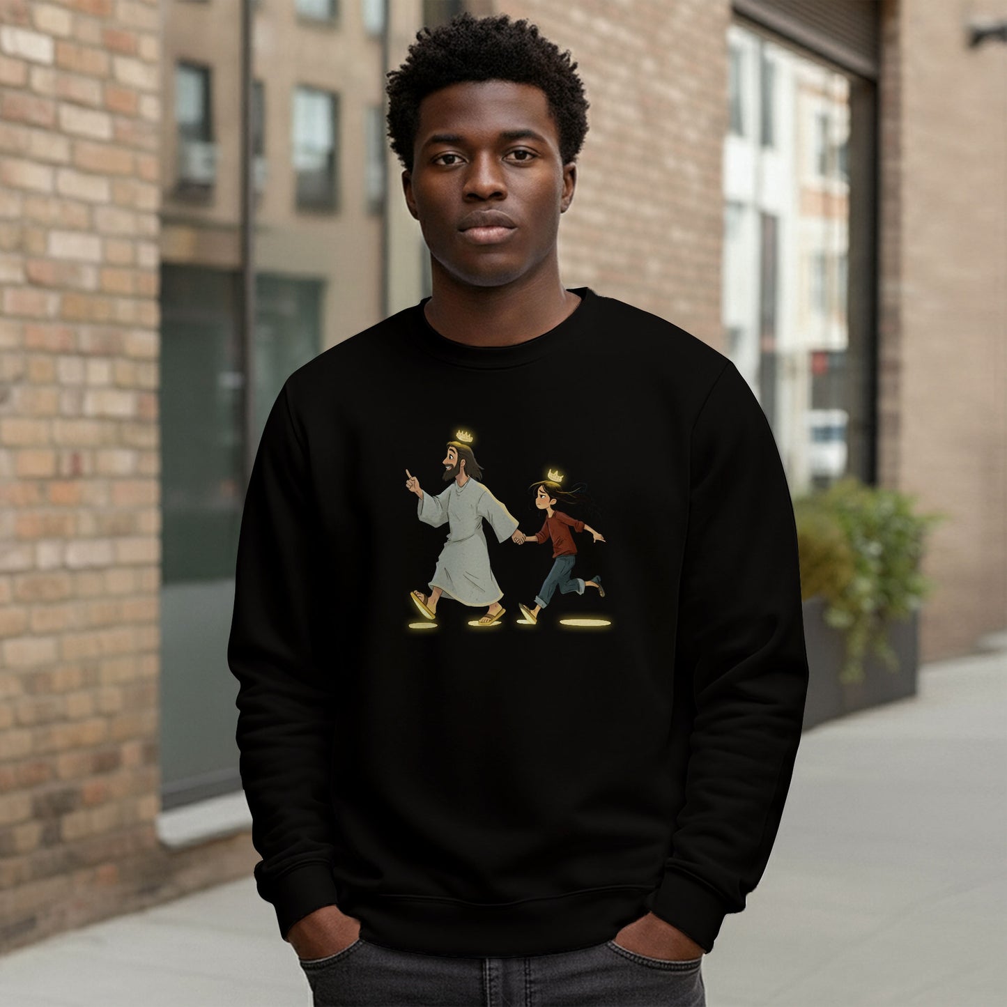 Finding The Light Christian Sweatshirt