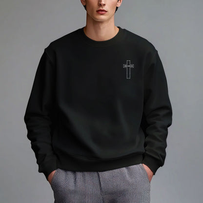 Inspirational Save Double-Sided Graphic Christian Sweatshirt