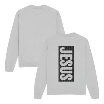 1 Corinthians 13:1-13 Double-Sided Graphic Christian Sweatshirt