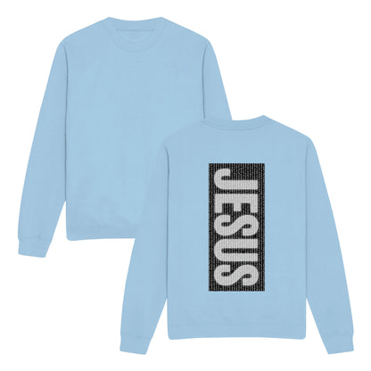 1 Corinthians 13:1-13 Double-Sided Graphic Christian Sweatshirt