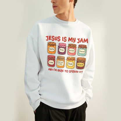 Jesus is My Jam Christian Sweatshirt
