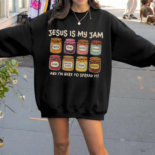 Jesus is My Jam Christian Sweatshirt