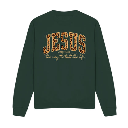 The Way The Truth The Life John 14:6 Christian Sweatshirt