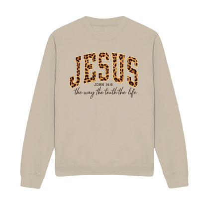 The Way The Truth The Life John 14:6 Christian Sweatshirt