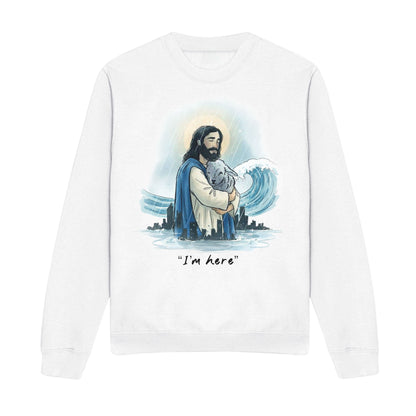 I'm here Christian Sweatshirt