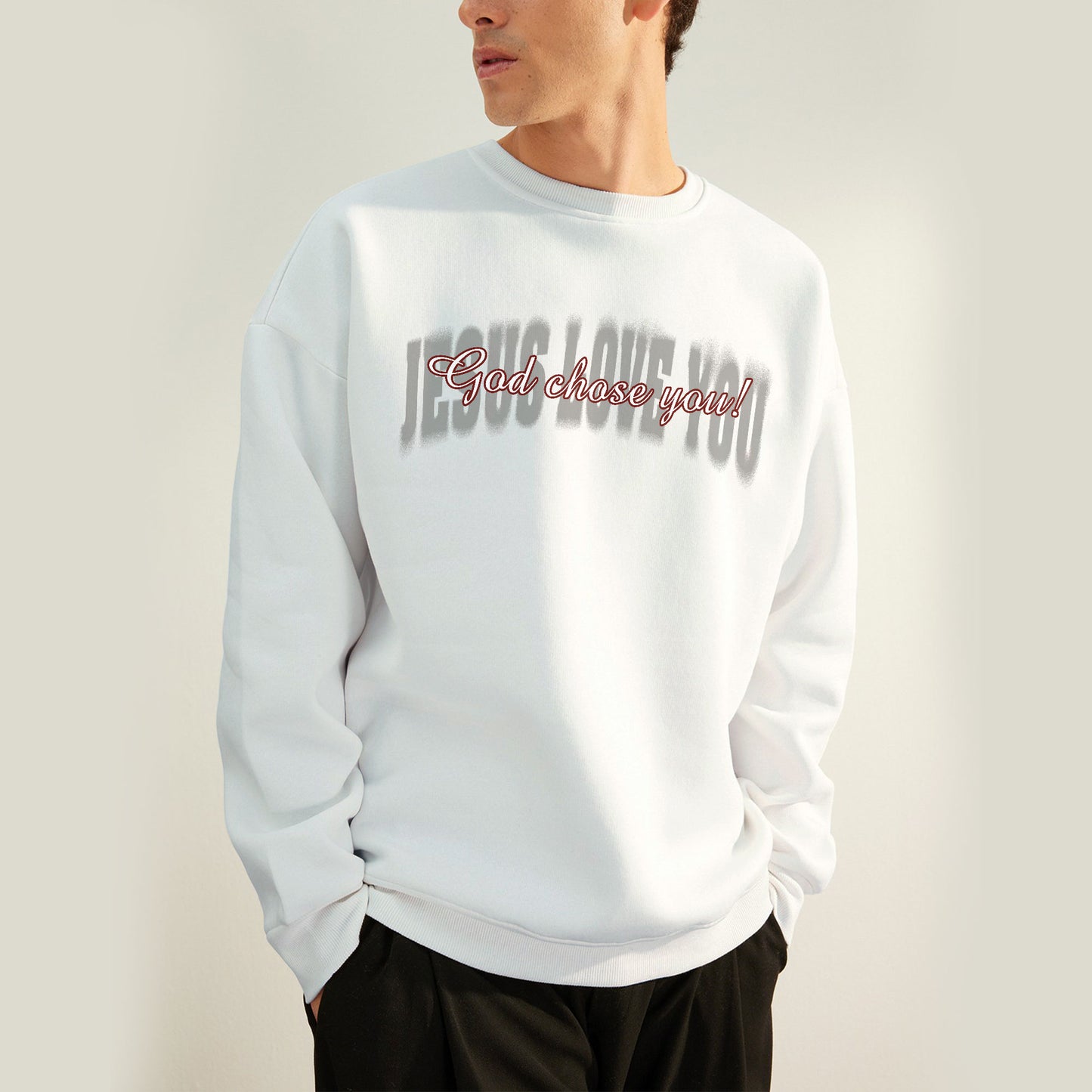 Chose You Christian Sweatshirt