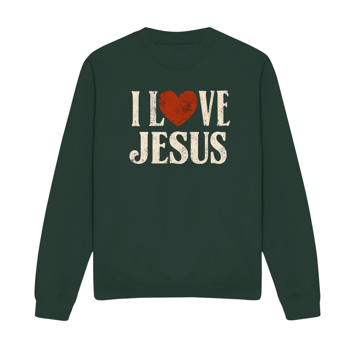 I Love Christian Sweatshirt