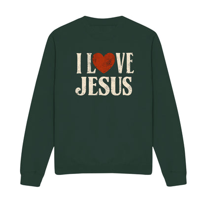 I Love Christian Sweatshirt