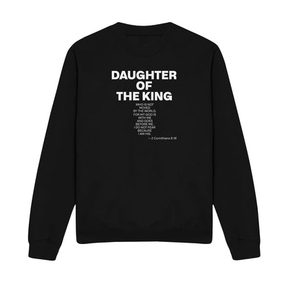 Daughter of the King Christmas Christian Sweatshirt