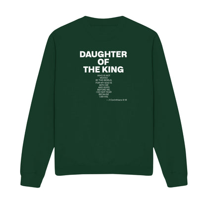 Daughter of the King Christmas Christian Sweatshirt