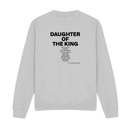 Daughter of the King Christmas Christian Sweatshirt