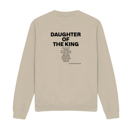 Daughter of the King Christmas Christian Sweatshirt