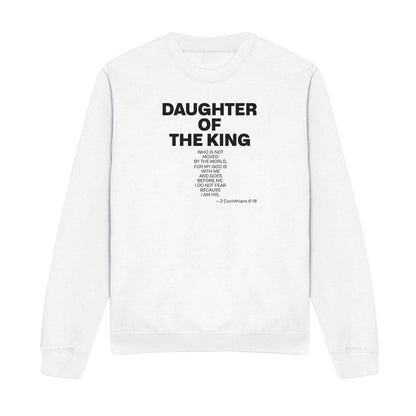 Daughter of the King Christmas Christian Sweatshirt
