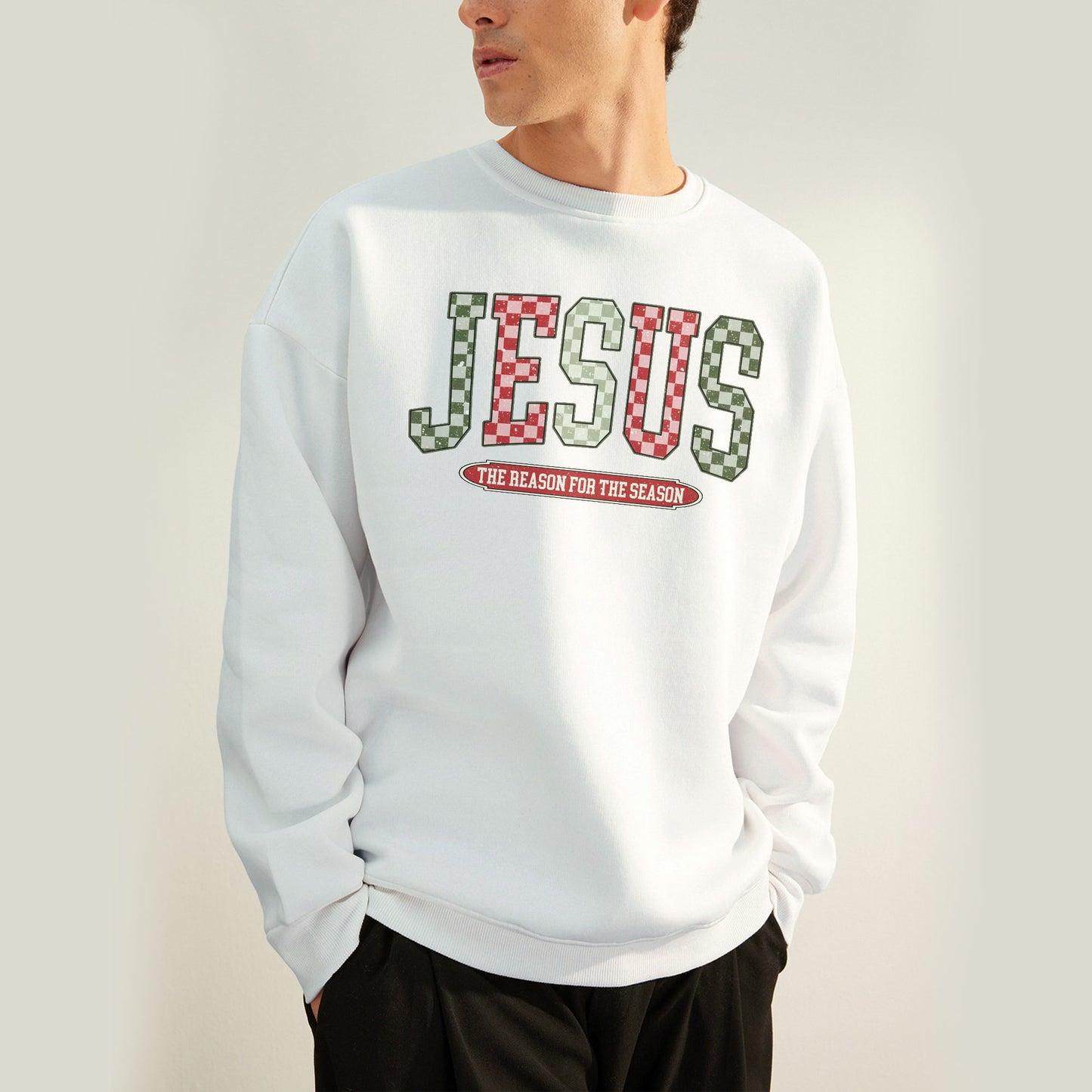 The Reason For The Season Christmas Christian Sweatshirt