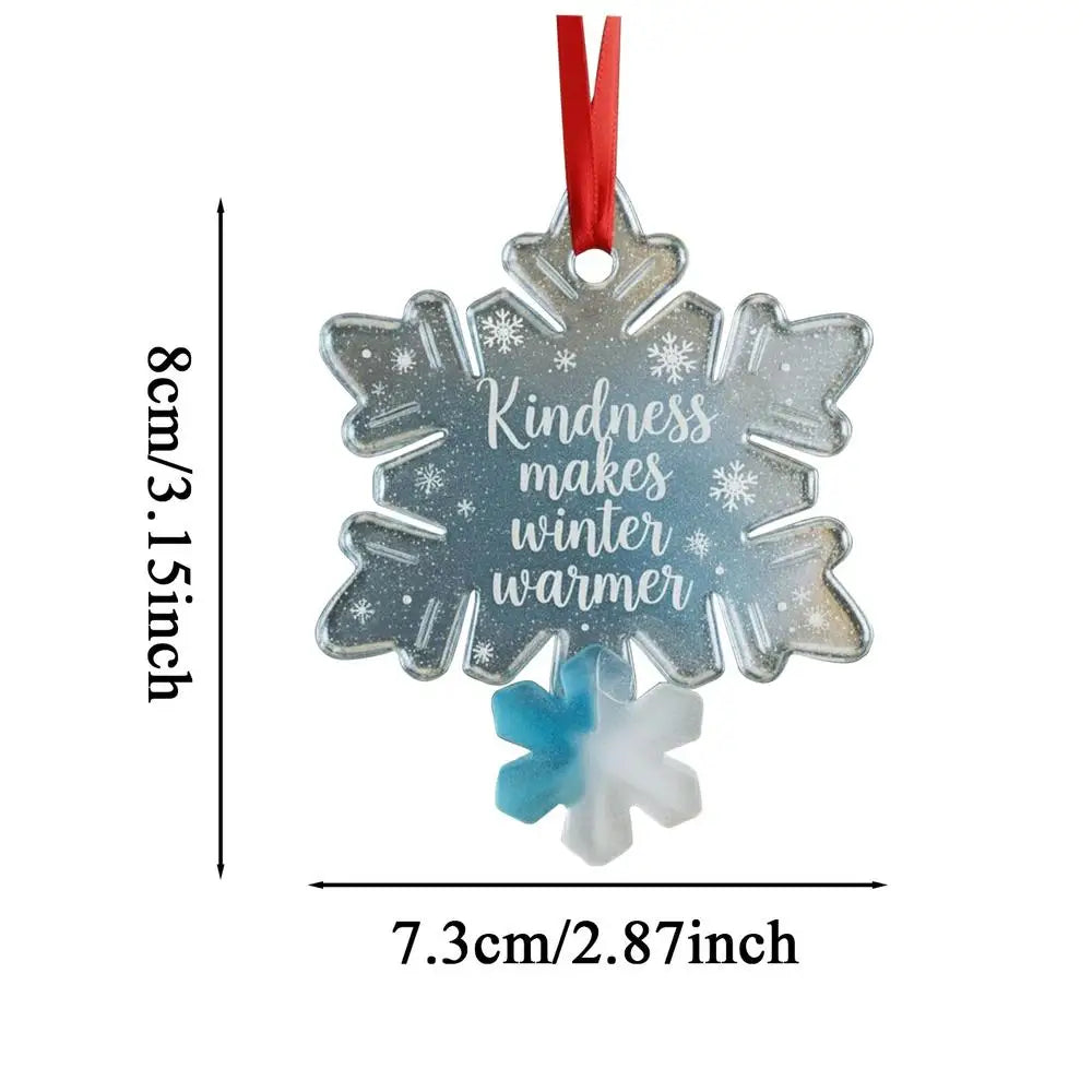 Christmas Tree Sea Glass Ornament Coastal