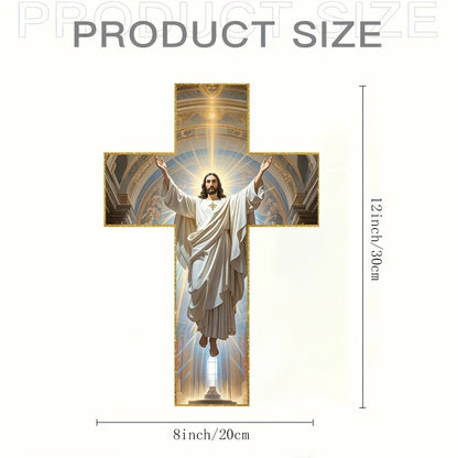 Retro Jesus Christ Wall Cross Decor