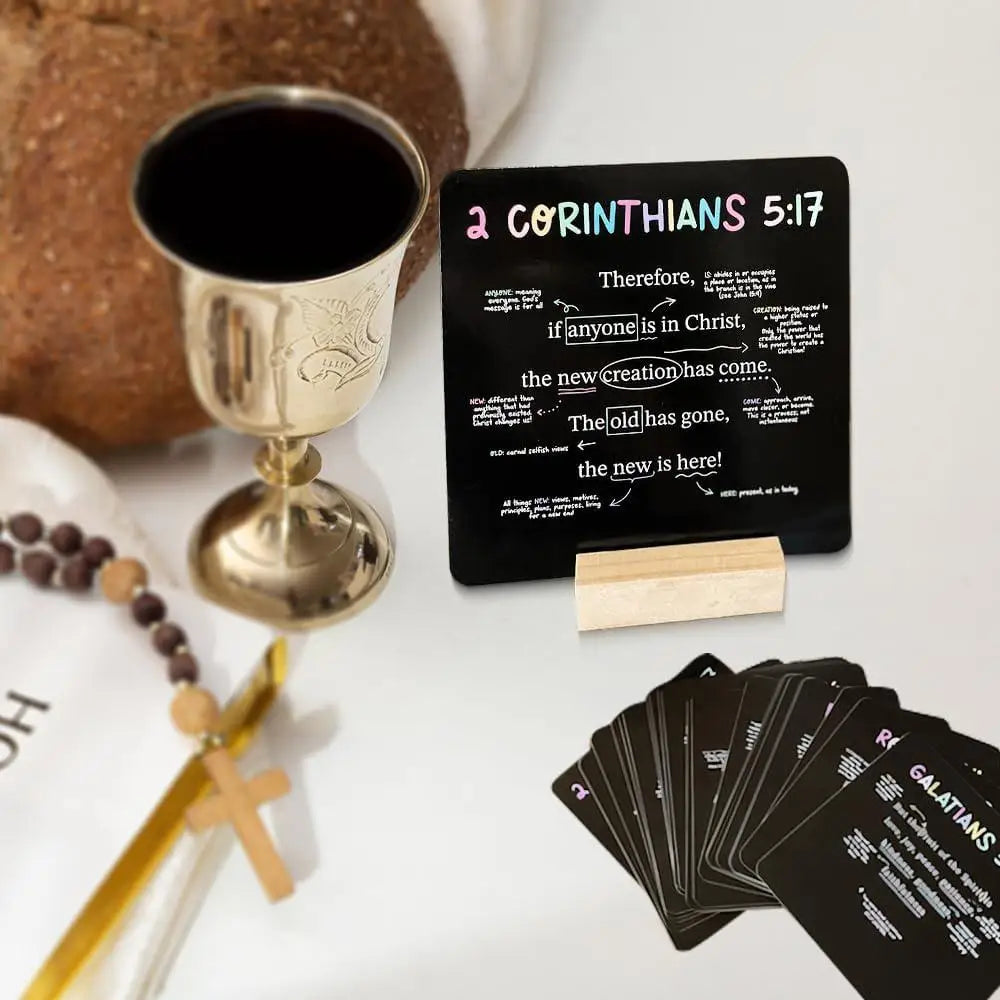 52 Scripture Cards Bible Verses for Each Week of The Year