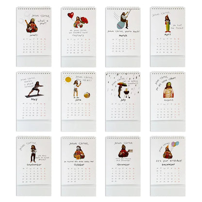 Jesus Christ WHAT A YEAR Calendar 2026