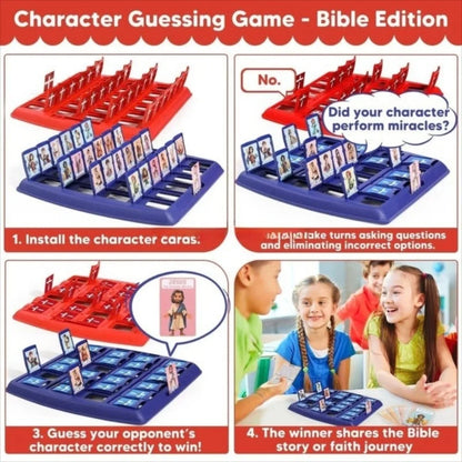 Guess Bible Who I Am Board Games – Kids & Family Faith Game