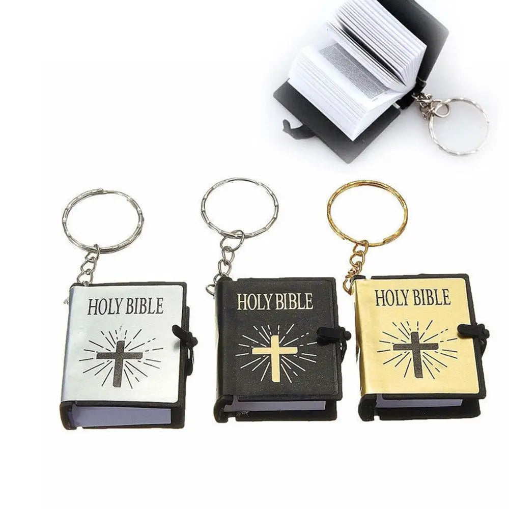 Mini Book Keychain – Christian Gift