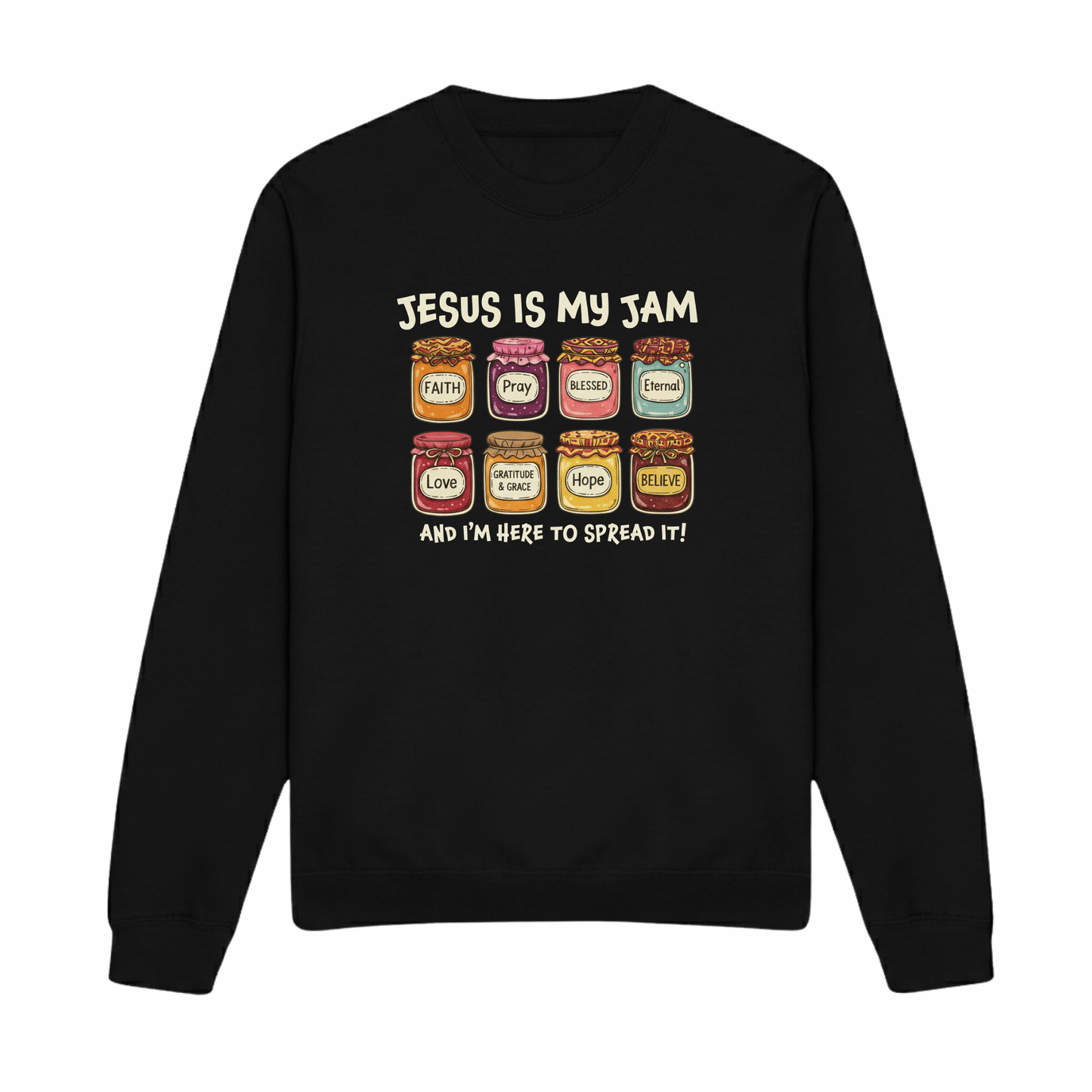 Jesus is My Jam Christian Sweatshirt
