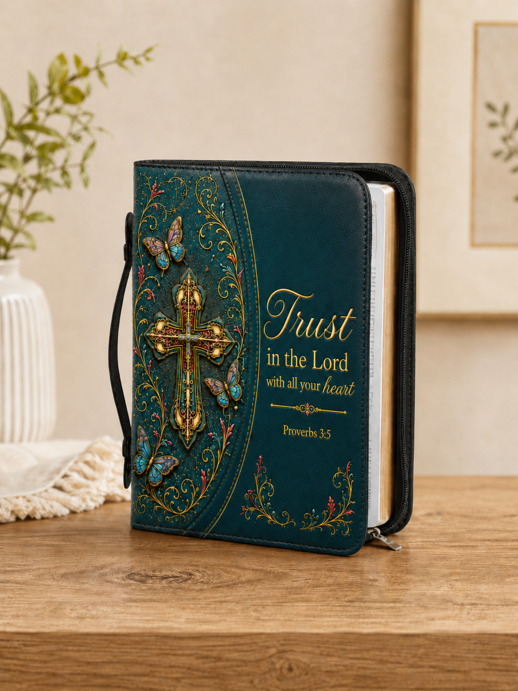 "Sacred Trust" Bible Cover