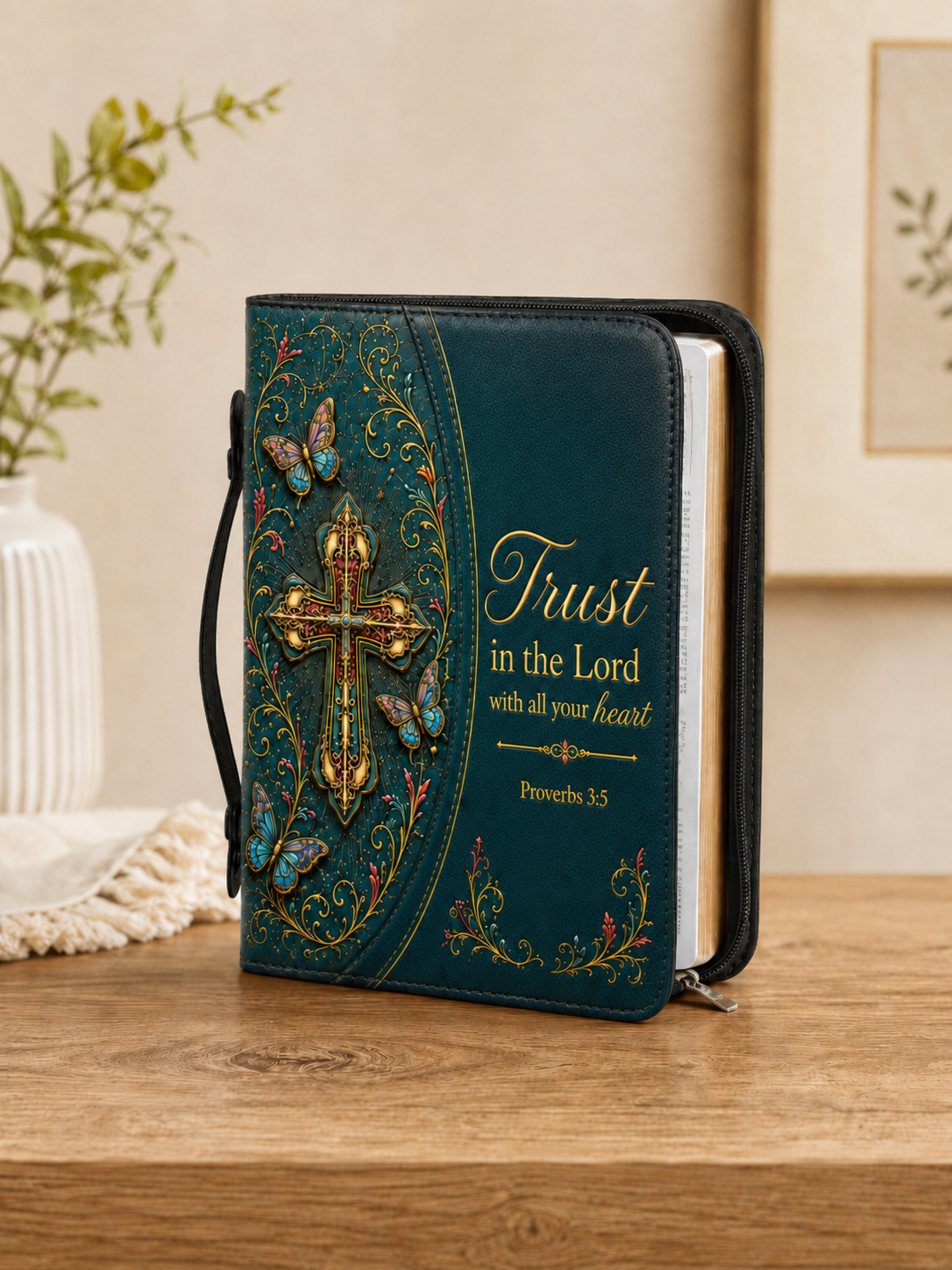 "Sacred Trust" Bible Cover
