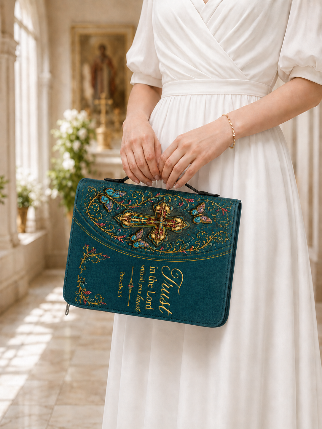 "Sacred Trust" Bible Cover