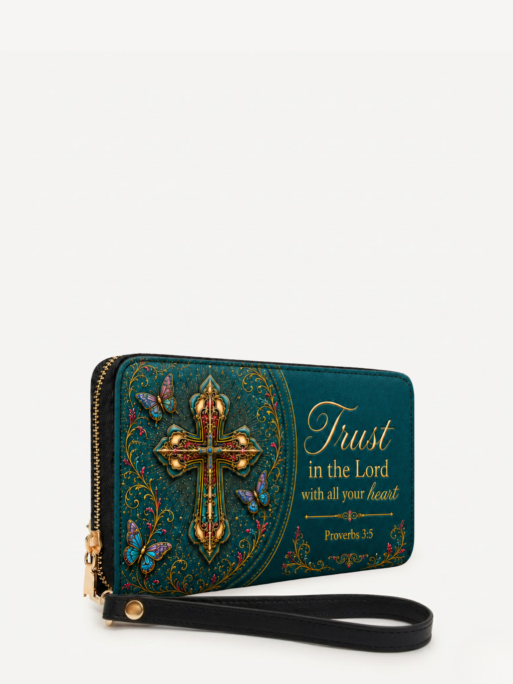 "Sacred Trust" Leather Wallet
