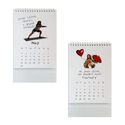 Jesus Christ WHAT A YEAR Calendar 2026