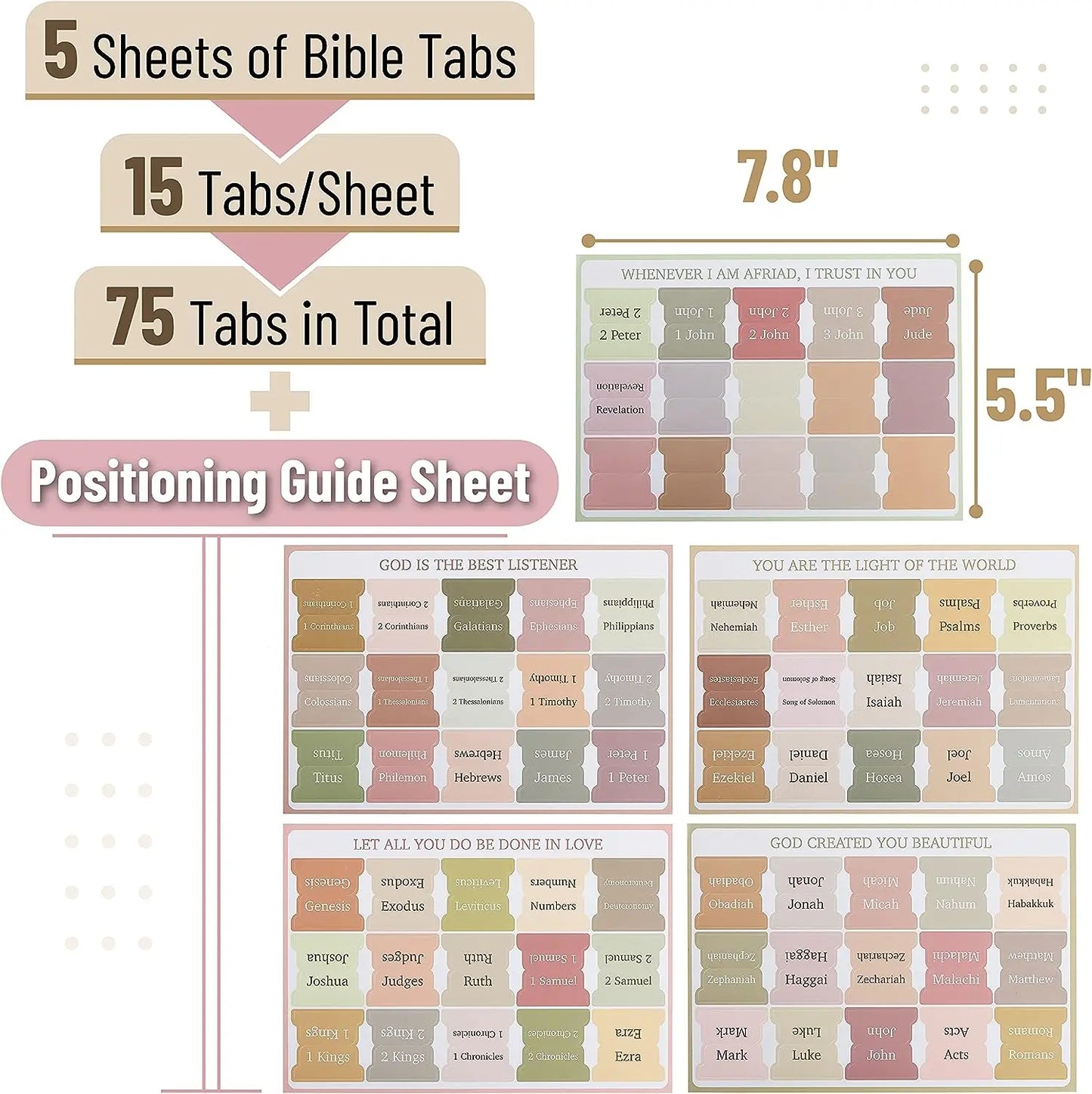 Bible Tabs (75pcs)