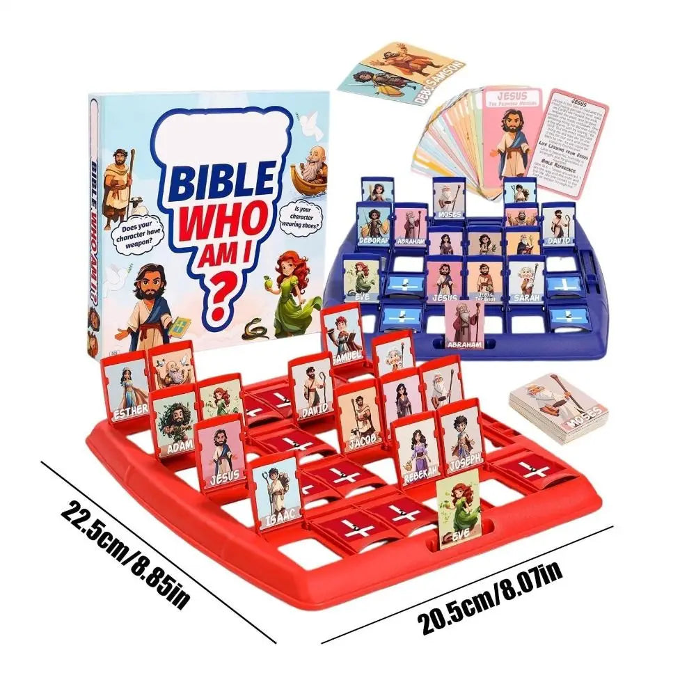 Guess Bible Who I Am Board Games – Kids & Family Faith Game