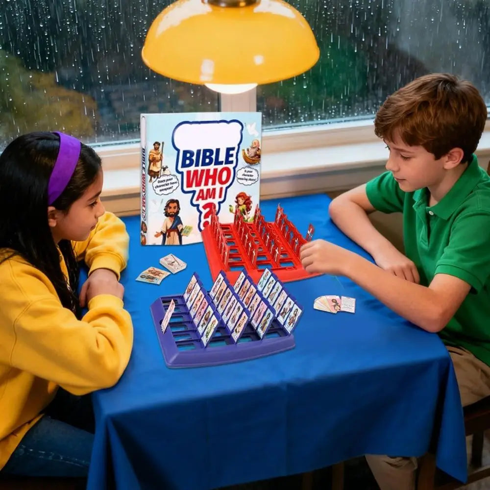 Guess Bible Who I Am Board Games – Kids & Family Faith Game
