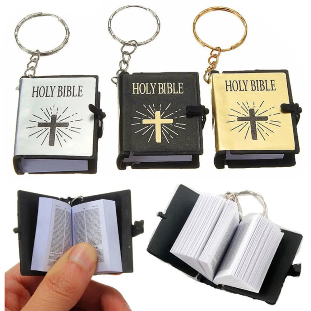Mini Book Keychain – Christian Gift