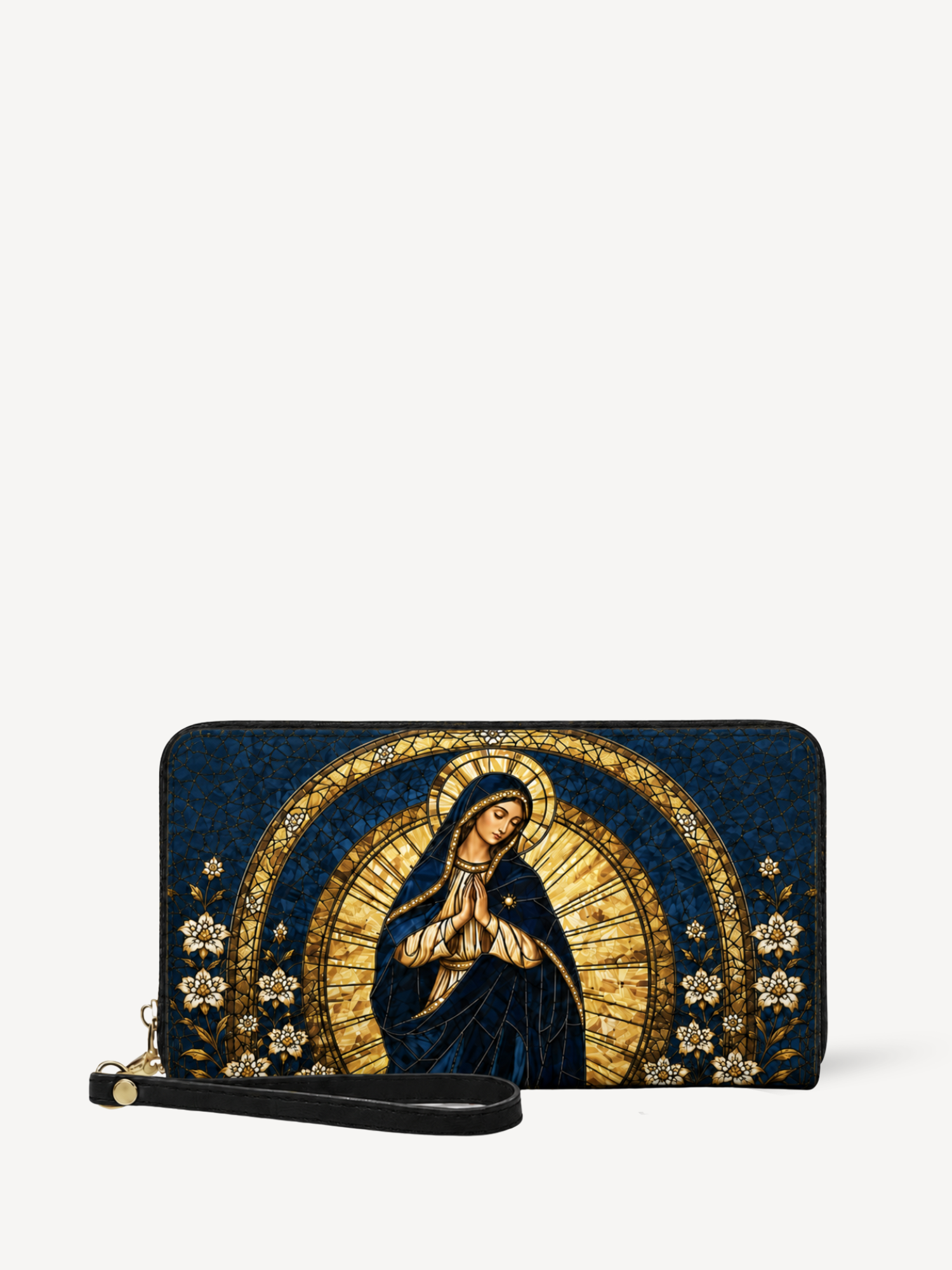 "Stella Fidei" Leather Wallet