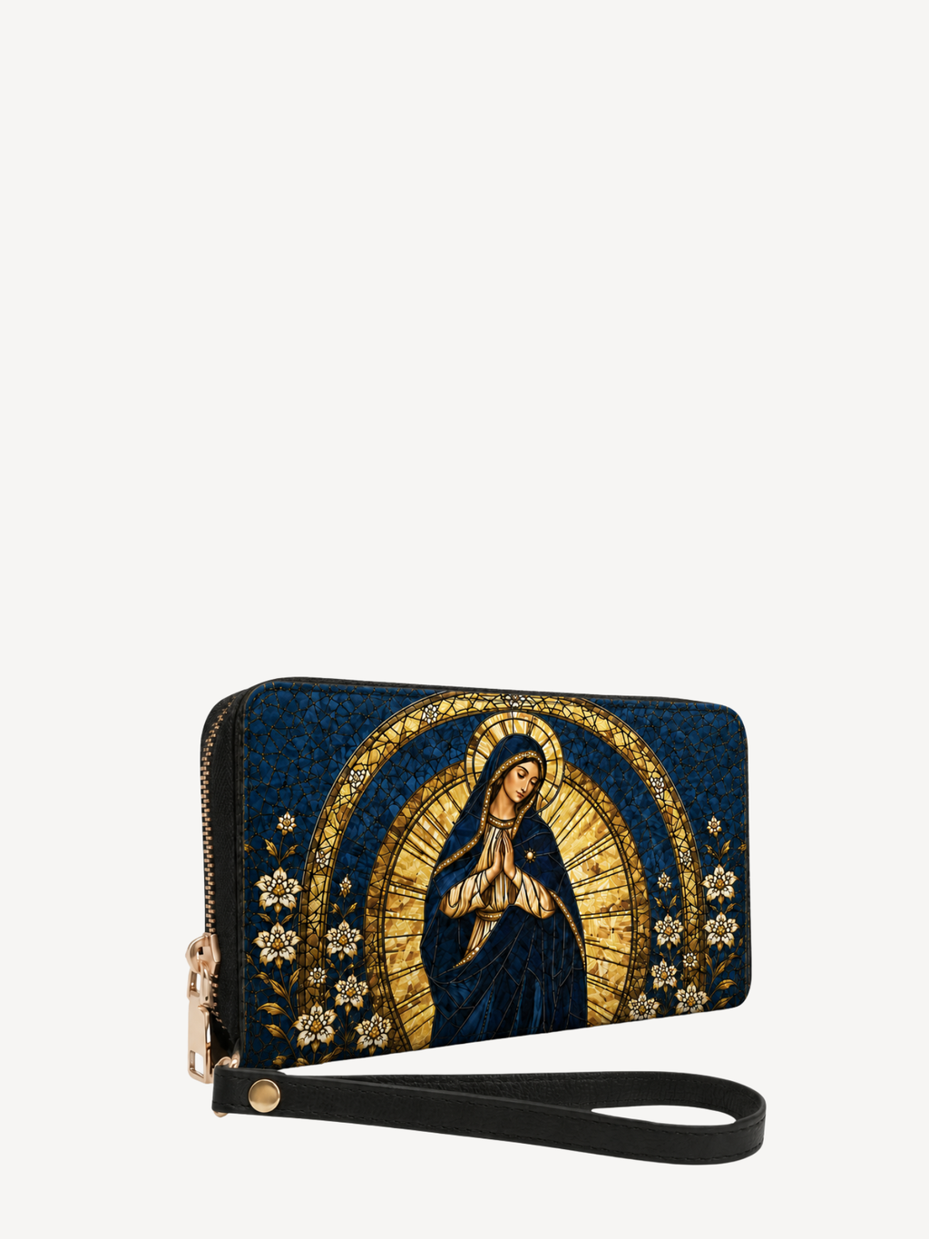 "Stella Fidei" Leather Wallet
