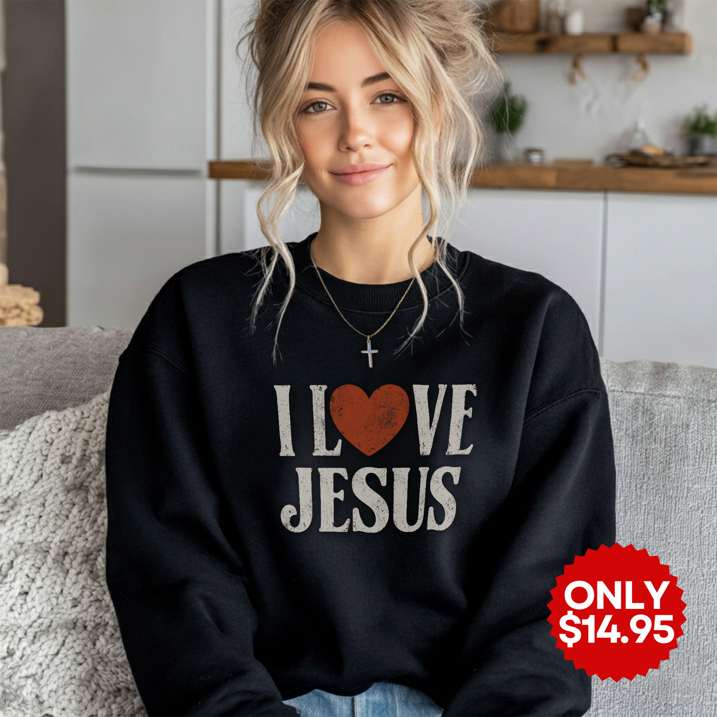 I Love Christian Sweatshirt