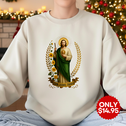 San Judas Tadeo Christian Sweatshirt