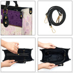 Faith, Hope And Love Corinthians 13:13 - Thoughtful Gift For Christians - Personalized Leather Handbag With Handle - AT4080846
