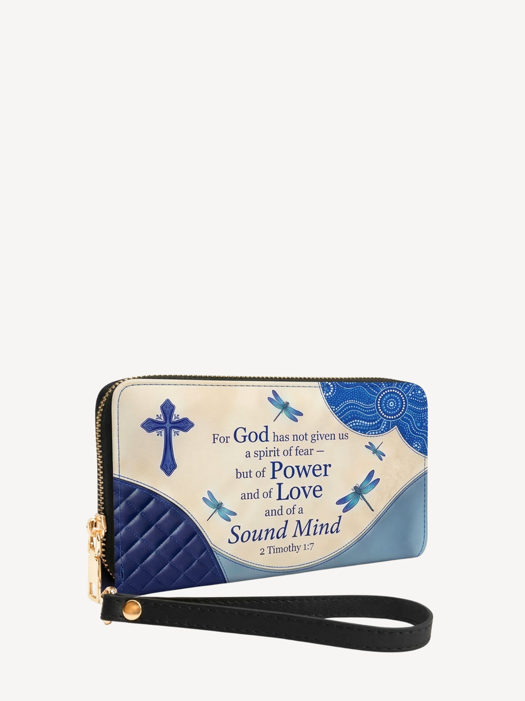 "Sound Mind" Leather Wallet
