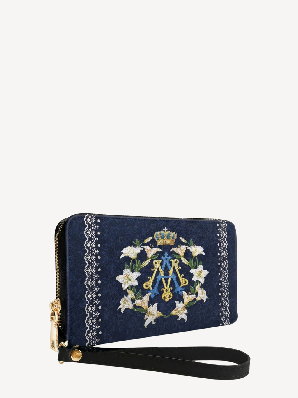 "Lilium Mariae" Leather Wallet