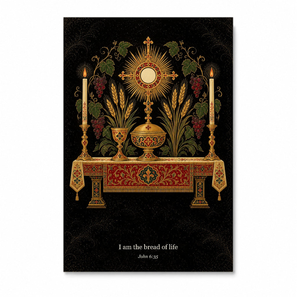 Adoremus VI Canvas Wall Art - Catholic Wall Art, front view