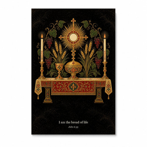 Adoremus VI Canvas Wall Art - Catholic Wall Art, front view