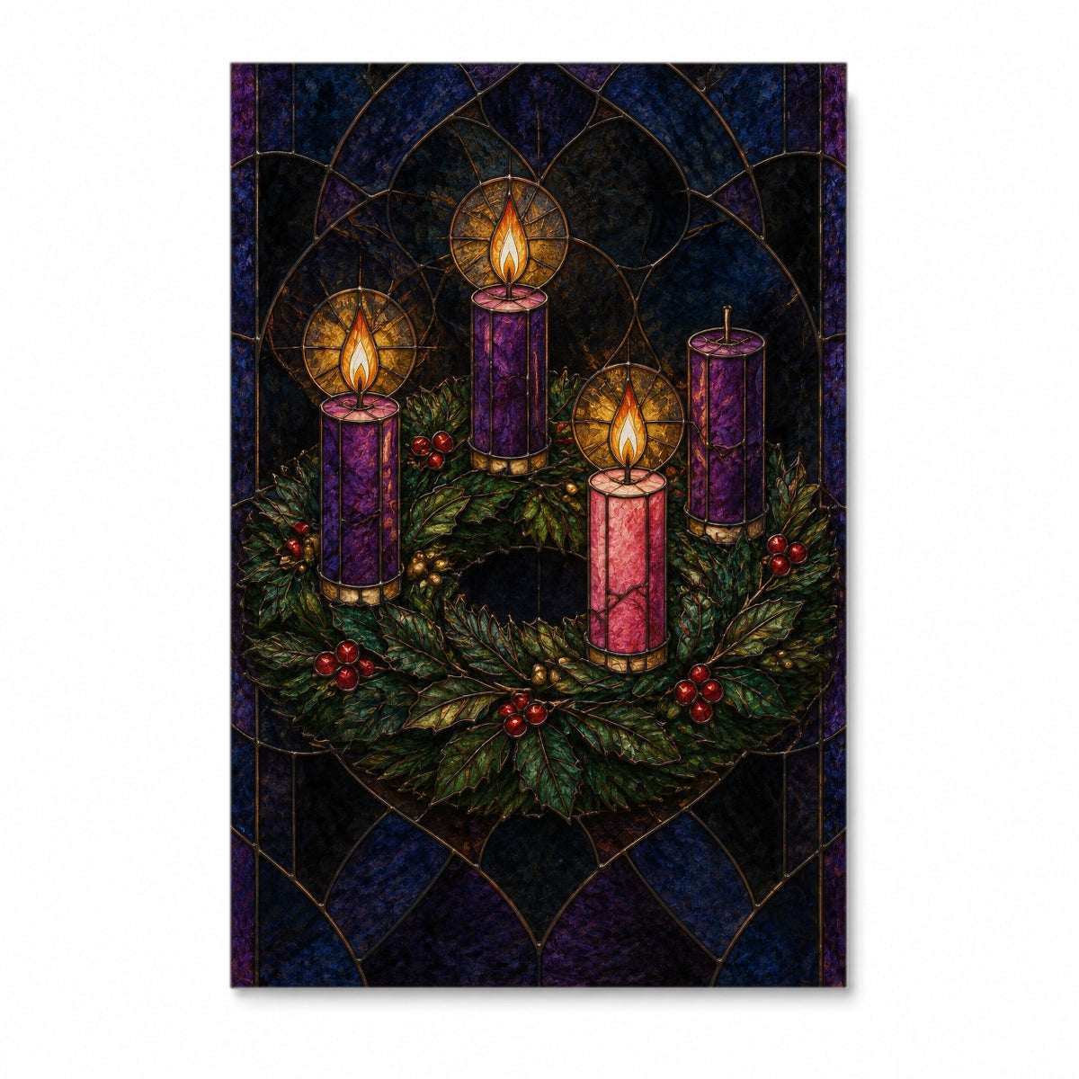 Adventus Lucis Canvas Wall Art - Catholic Wall Art, front view
