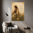 Agnus Dei Canvas Wall Art - Catholic Wall Art, styled in the home