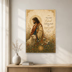 Agnus Dei Canvas Wall Art - Catholic Wall Art, gift presentation