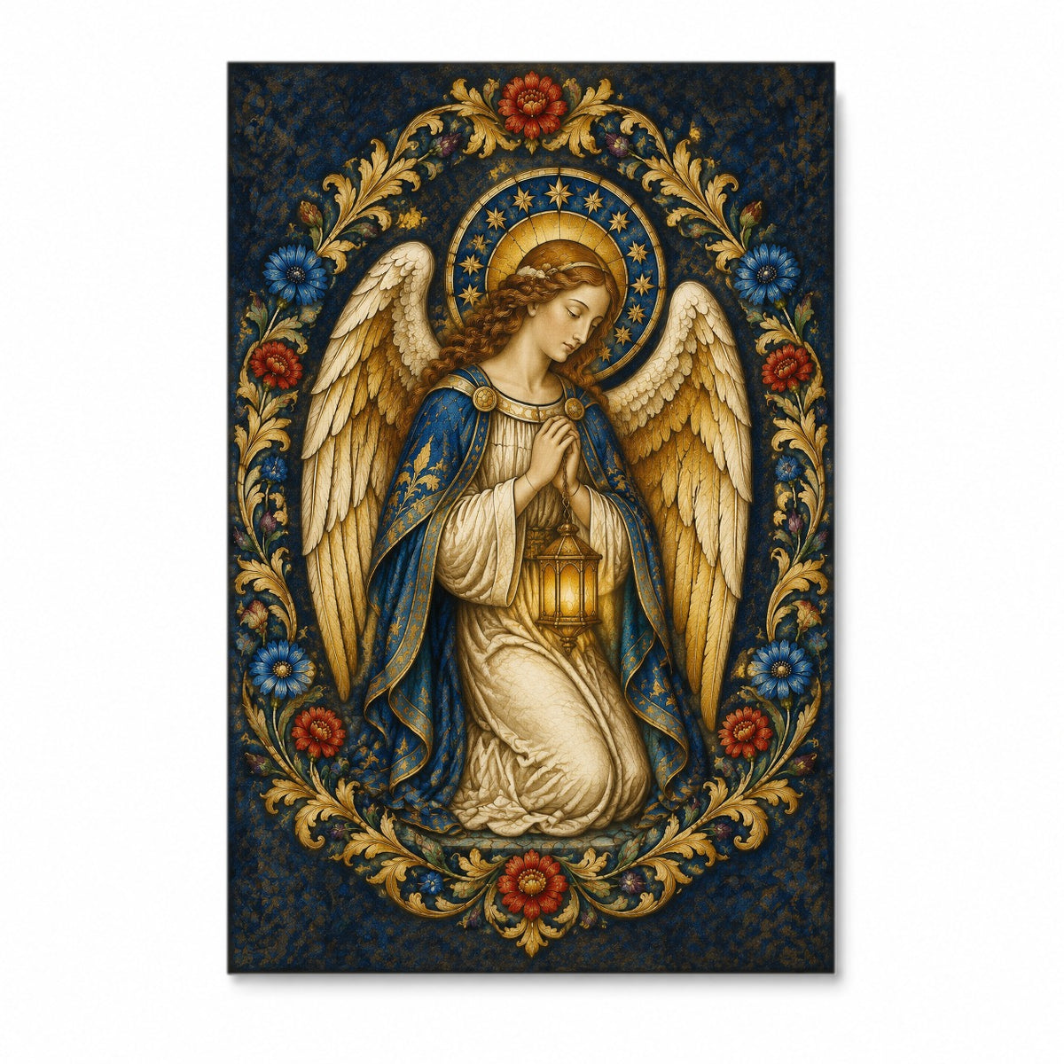 Ala Custodis Canvas Wall Art - Catholic Wall Art, front view