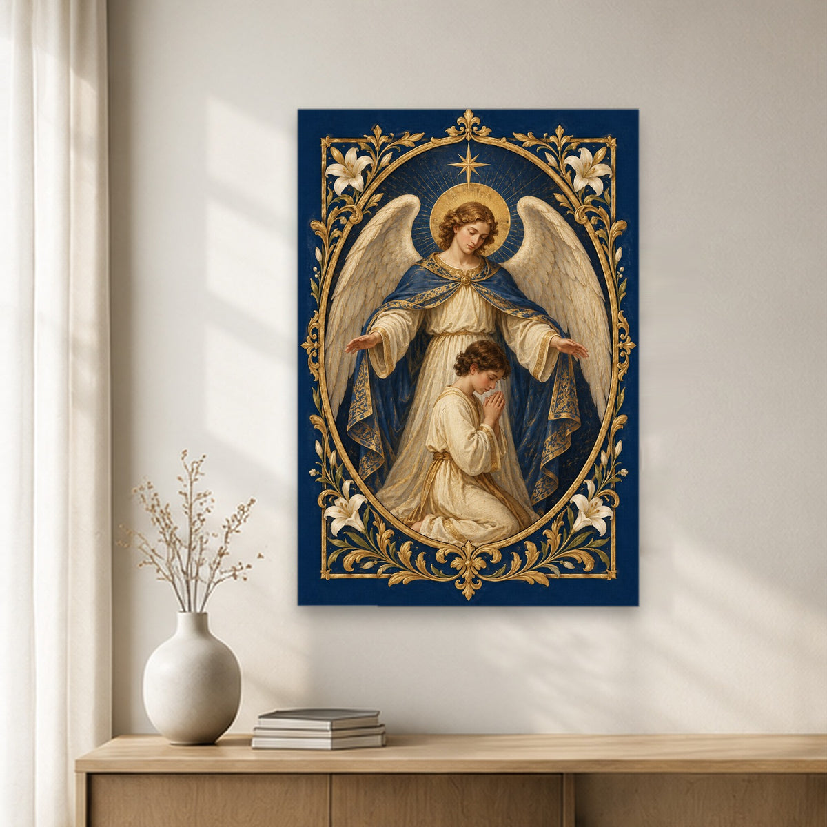Ala Dei Canvas Wall Art - Catholic Wall Art, gift presentation
