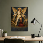Ala Dei II Canvas Wall Art - Catholic Wall Art, close-up of the print