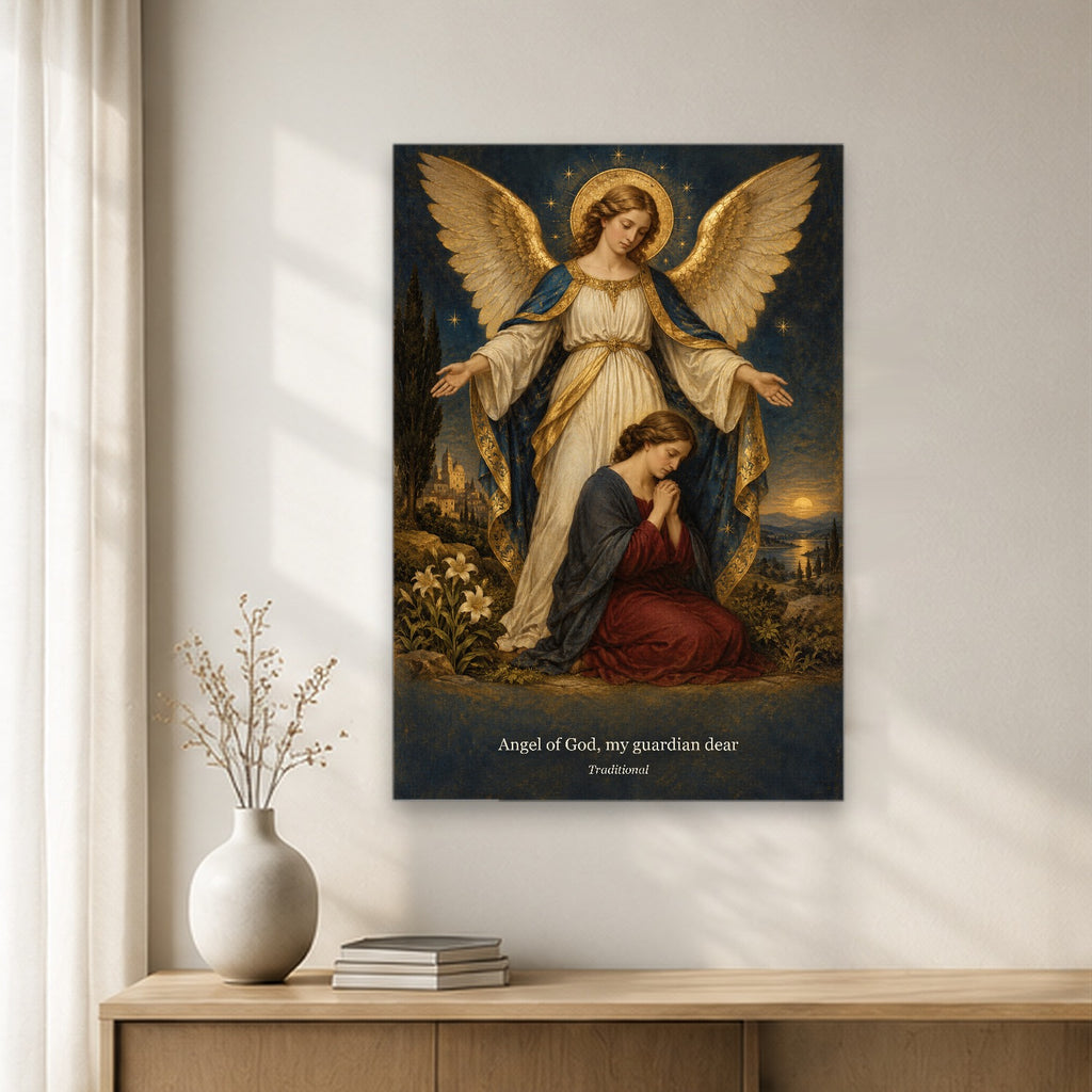 Ala Dei II Canvas Wall Art - Catholic Wall Art, gift presentation